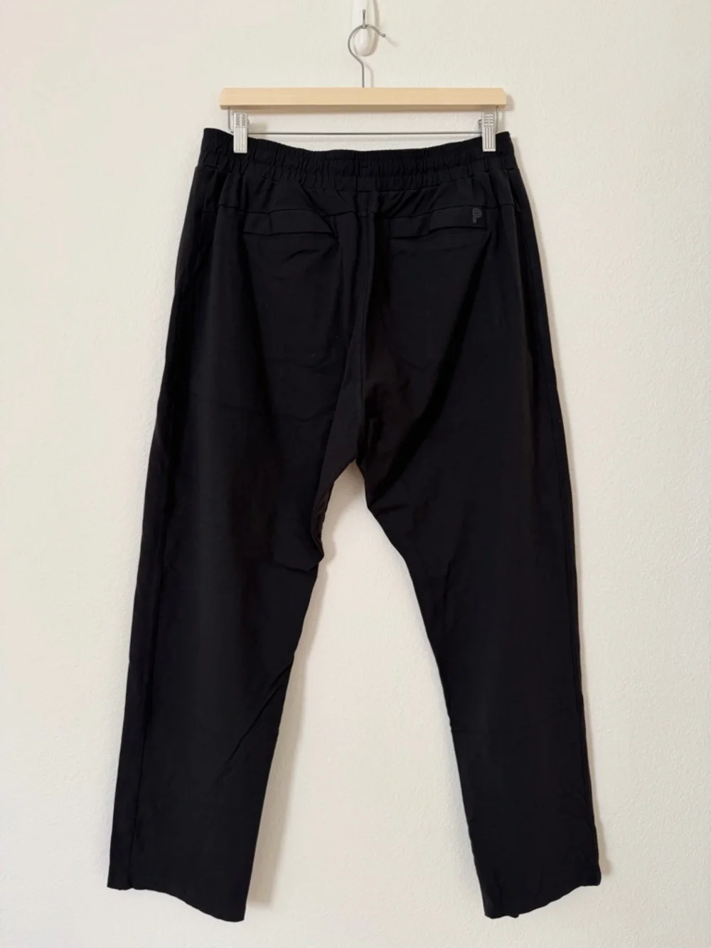 Public Rec All Day Everyday Pant Mens Black Pull On Neutral Casual Gym Size 38